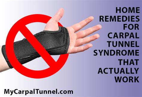 Home Remedy For Carpal Tunnel Syndrome | Carpal Tunnel