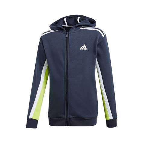 Buy Adidas Bold Gilet En Coton Garçons Bleu Foncé Blanc Online