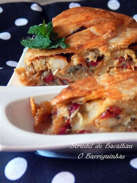 Dia Um Na Cozinha Strudel Salgado De Bacalhau E Massa Folhada Passo A