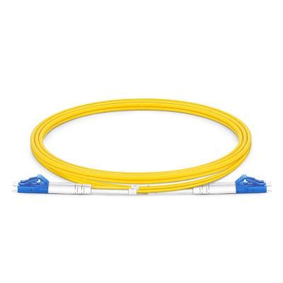 Belkin Enterprise 3FT OS2 9/125um Singlemode Duplex LC-to-LC Yellow Fiber Optic Patch Cable — Black (Single) (A3L980-OS2-LC-LC-3FT-BK-1PK)