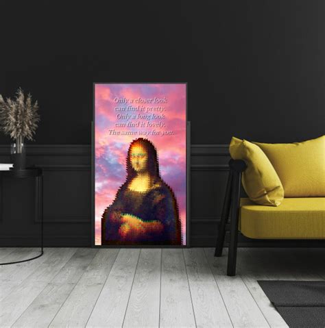 Canvas Art Mona Lisa Wall Decor Wall Art Canvas Printing Etsy De