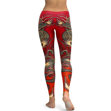 Chinese Dragon Leggings