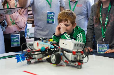 School Children Go To Battle With Robotic Creations