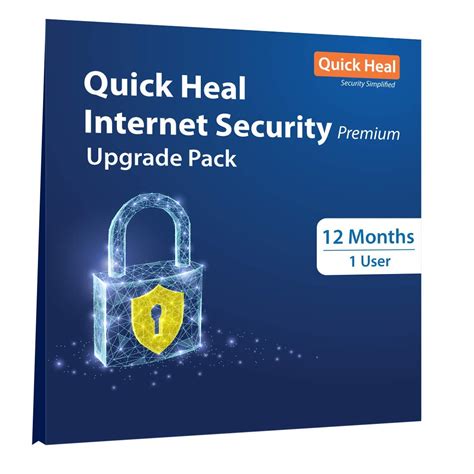 Renewal Quick Heal Internet Security Premium User Year