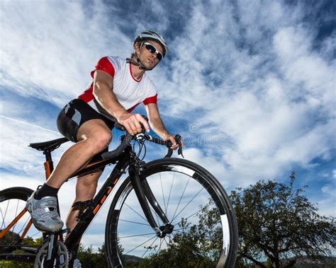 Radfahrer Stockfoto Bild Von T Tigkeit Konkurrenz Wettbewerb