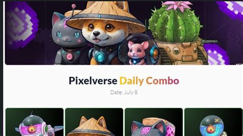 Pixelverse Daily Combo Youtube