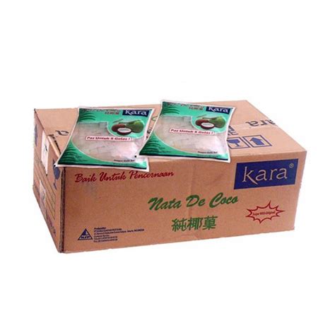 Jual Kara Nata De Coco Kg Kemasan Plastik Dus Karton Kota Bandung