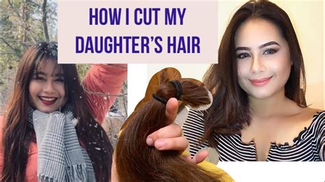 How I Cut My Daughters Hair Mini Vlog February 23 2020 Youtube