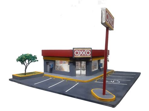 Mini OXXO Diorama For Your Hot Wheels Collection