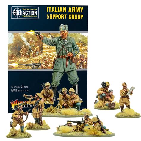 Amazon Wargames Delivered Bolt Action Miniatures Italian