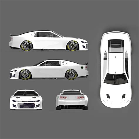 NASCAR Gen7 Chevrolet Camaro Livery Template - Motorsport Graphics