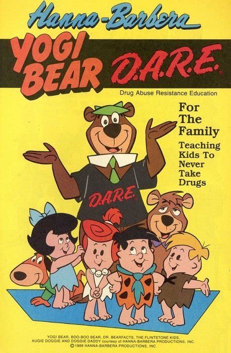 Hanna Barbera Yogi Bear D A R E Nn Hanna Barbera Productions