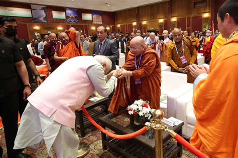 Pm Addresses Inaugural Session Of Global Buddhist Summit In New Delhi