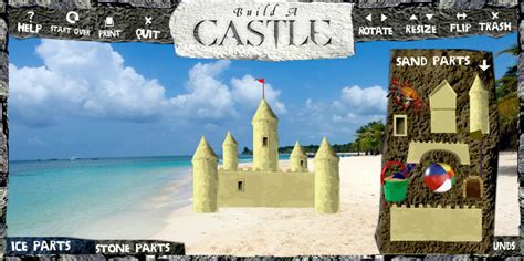 build  castle play   flash museum