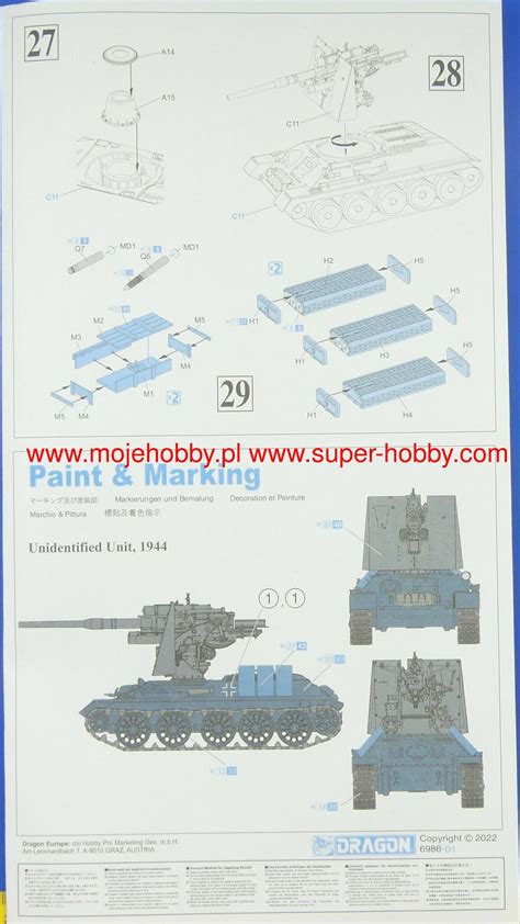 T 34 747r Mit 88cm Flak 3637 Dragon 6986