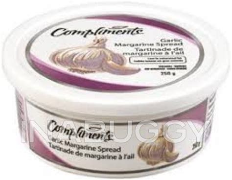 Compliments Garlic Margarine Spread 250G FreshCo Toronto GTA Grocery