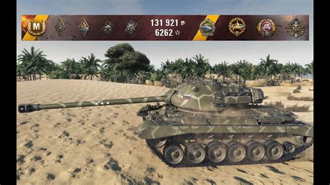 WoT M46 Patton 10 800 DMG 9 Kills Sand River YouTube