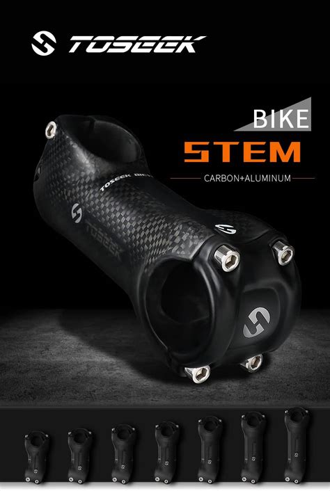 Buy Toseek Carbon Mtb Bicycle Stem K Matte Clamp Mm For Mountain