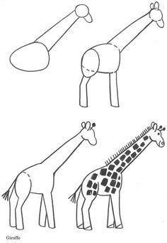 Ways To Draw A Giraffe Like A Cartoonist Bored Art Art Drawings