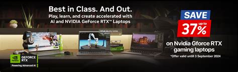 Laptops with NVidia RTX & GTX Graphics