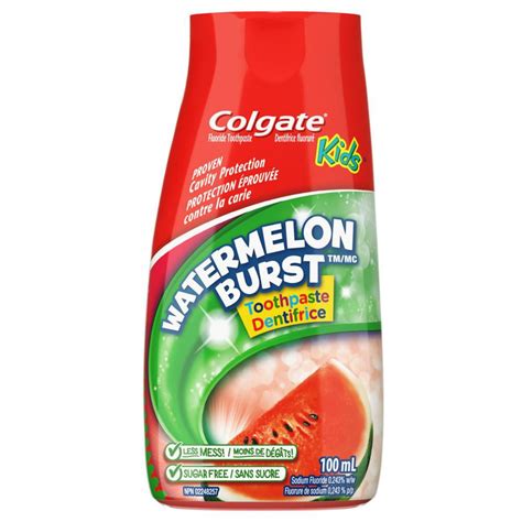 Colgate Liquid Gel 2 In 1 Kids Watermelon Toothpaste And Mouthwash