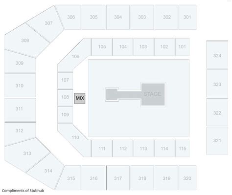 Co Op Live Manchester Seating Map Central Stage Layout