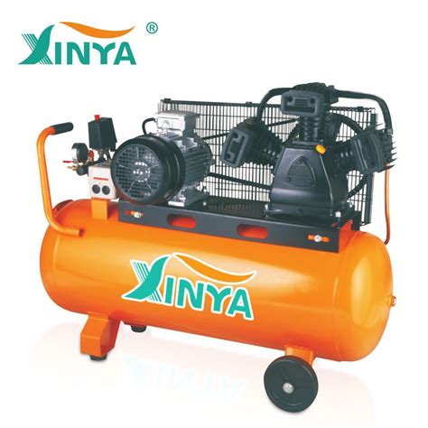 Xinya 3 Pistons 100 Liter Belt Driven Type Air Compressor China 3