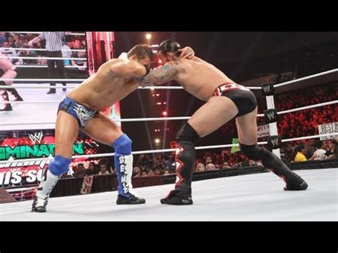 Raw CM Punk Vs The Miz YouTube