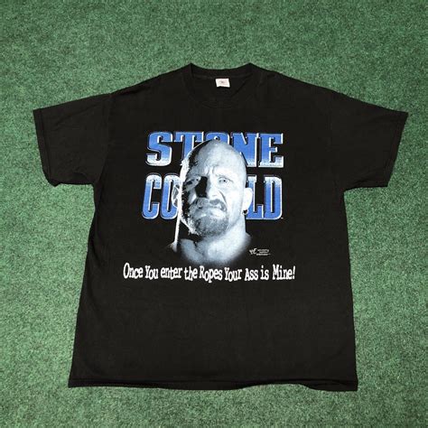 Vintage 1998 Stone Cold Steve Austin T Shirt Size XL Gem