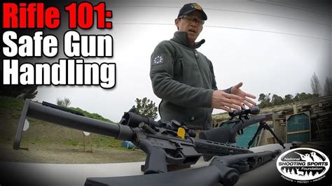 Beginners Guide To Handling Rifles Safely Rifle 101 With Top Shot Champion Chris Cheng Youtube