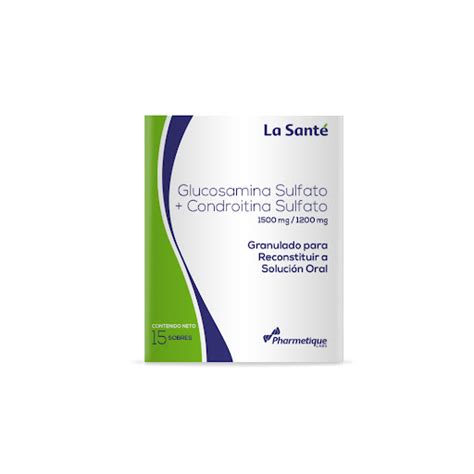 Glucosamina Sulfato Condroitina Sulfato 1500mg 1200mg Polvo