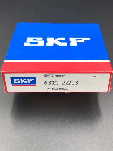 Rodamiento C3 6311 2Z SKF