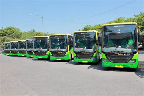 Bus Trans Jatim Koridor II Resmi Beroperasi Gratis Hingga 27 Agustus