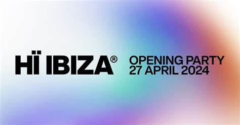 The First Date For The First Ibiza Opening Party Purenatureibiza