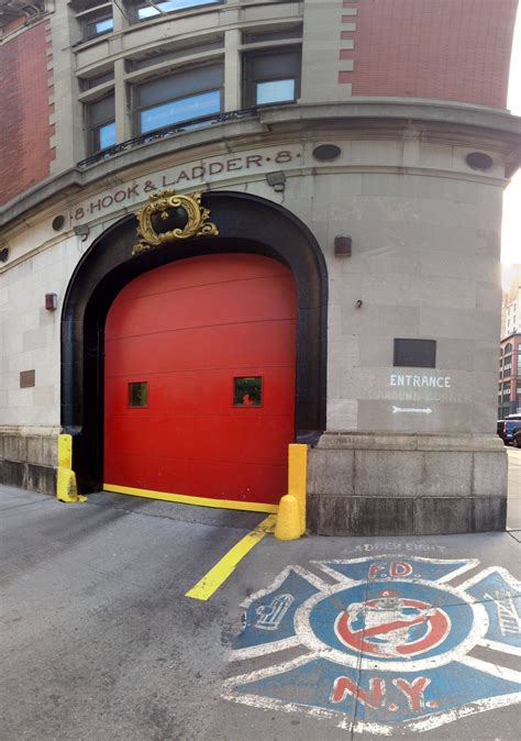 Hook And Ladder 8 Ghostbusters Firehouse 110 N Moore Street Nyc