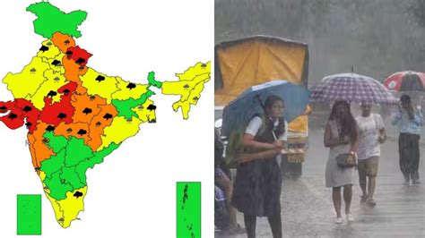 Rainfall Forecast Imd Issues Red Alert For Gujarat Uttarakhand