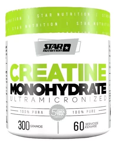 Suplemento En Polvo Star Nutrition Creatine Monohydrate Creatina En