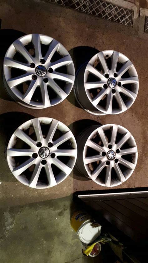 Volkswagen Inch Alloy Wheels Golf Polo Lupo Bora In Bishopbriggs