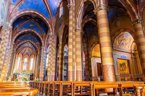 The Collegiate Church Of Santa Maria Della Scala In Chieri Stock Photo