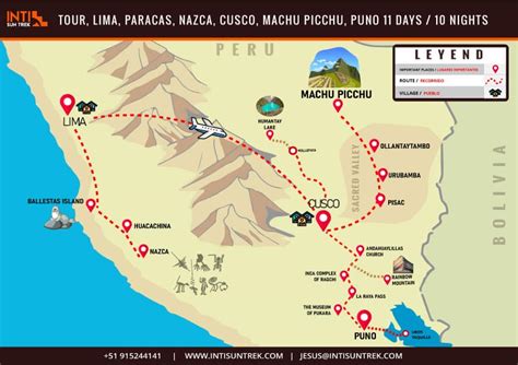 Tour Lima Paracas Nazca Cusco Machu Picchu Puno