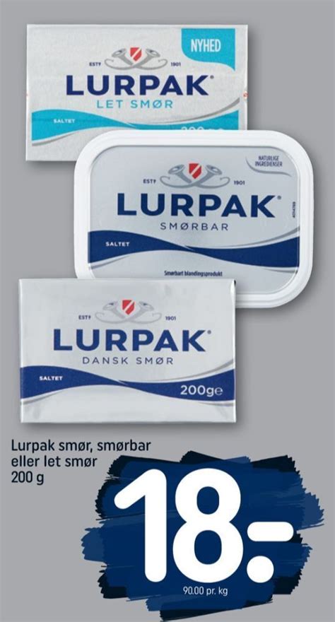 Lurpak Sm R Let Tilbud Hos Rema