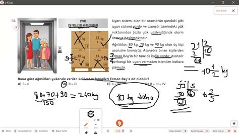 Sinif Matemat K Kes Rler Yeni Nesil Soru Z M Ar At Lyem