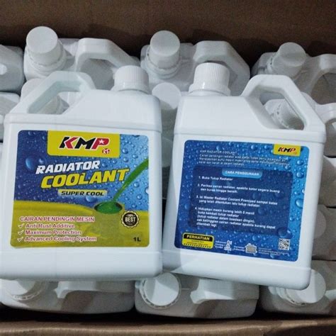 Jual Air Radiator Coolant Motor Mobil Liter Botol Kmp Dus