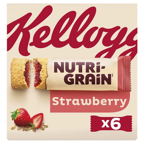 Nutri Grain Breakfast Bars Strawberry Kelloggs