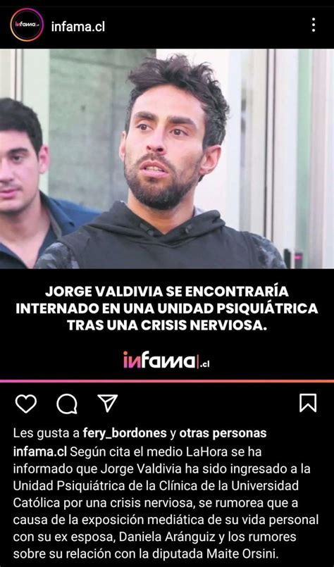 Jorge Valdivia Se Encuentra Internado Tras Sufrir Crisis Nerviosa