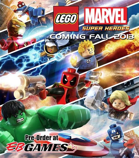 Lego Marvel Super Heroes Part Key Art And Print Ads Artofit