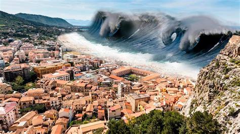 The Fury Of Nature Hit Italy Huge Waves Like Tsunami And Floods In