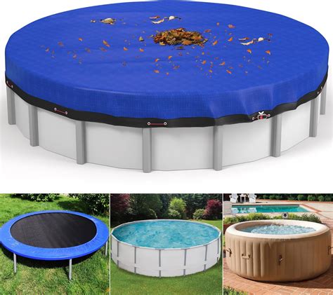 Intex 10 Ft Round Diameter Swimming Pool Debris Cover