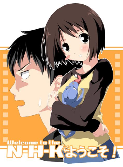 Nakahara Misaki Satou Tatsuhiro And Hikikomori Alien Nhk Ni Youkoso