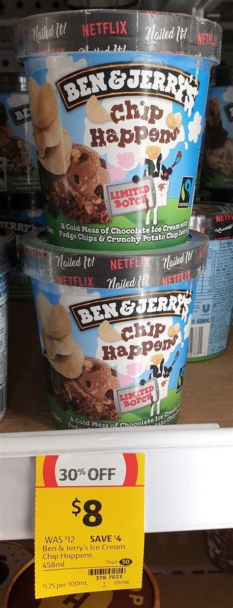 Ice Cream Chip Happens New Products Australia